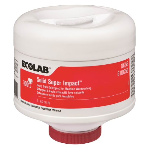 Ecolab® Super Impact Chlorinated Dishwashing Detergent, 4.1 kg, #6110256
